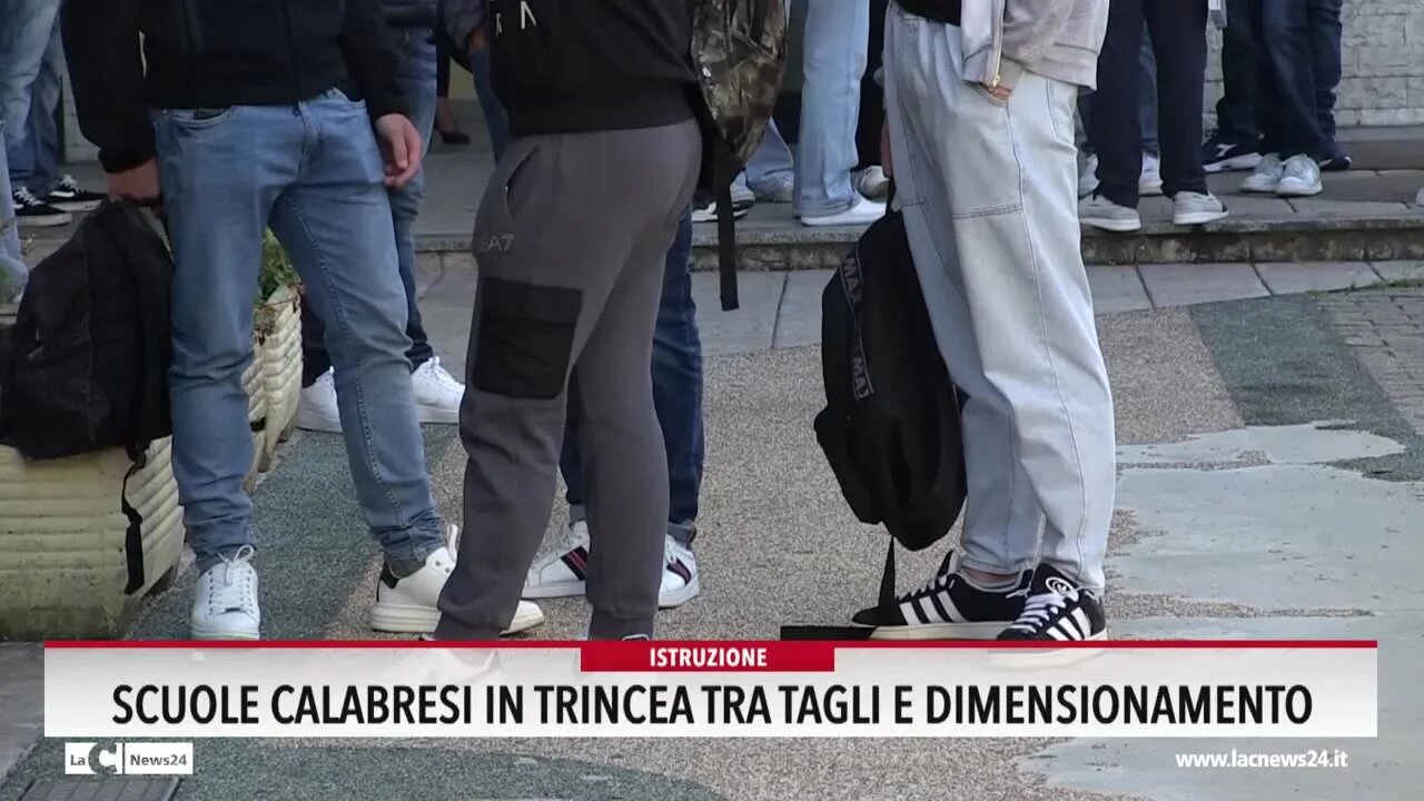 Scuole calabresi in trincea tra tagli e dimensionamento