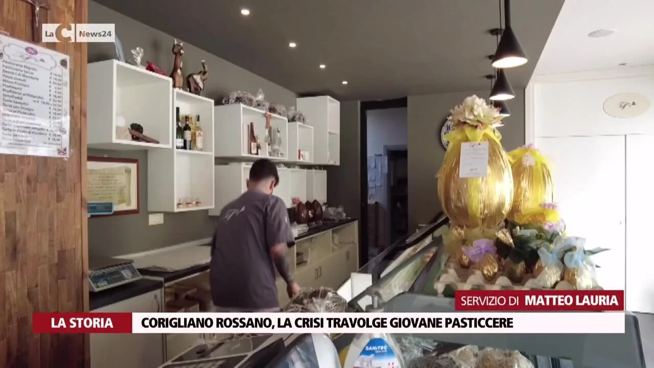 Corigliano Rossano, la crisi travolge giovane pasticcere