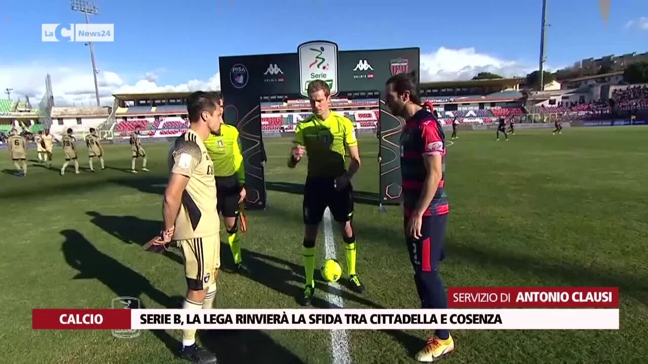 Serie B, la Lega rinvierà la sfida tra Cittadella e Cosenza