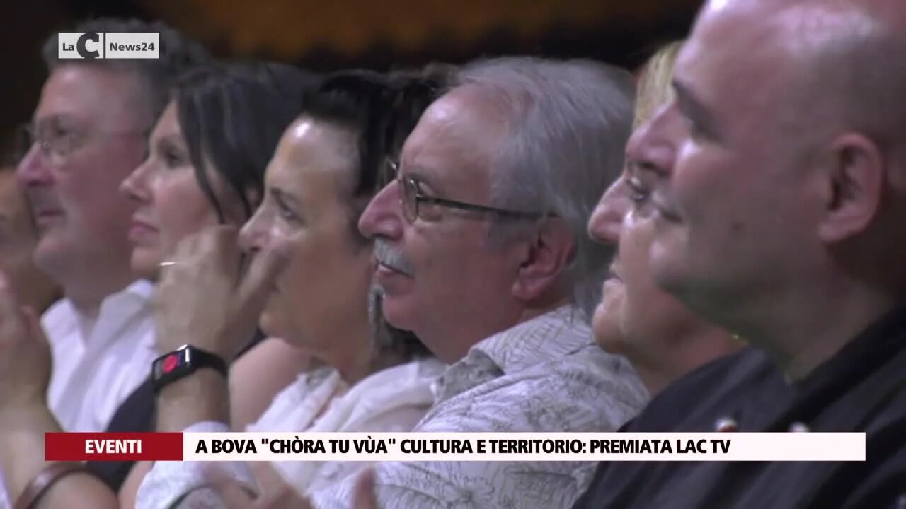 A Bova Chòra Tu Vùa cultura e territorio: premiata LaC Tv
