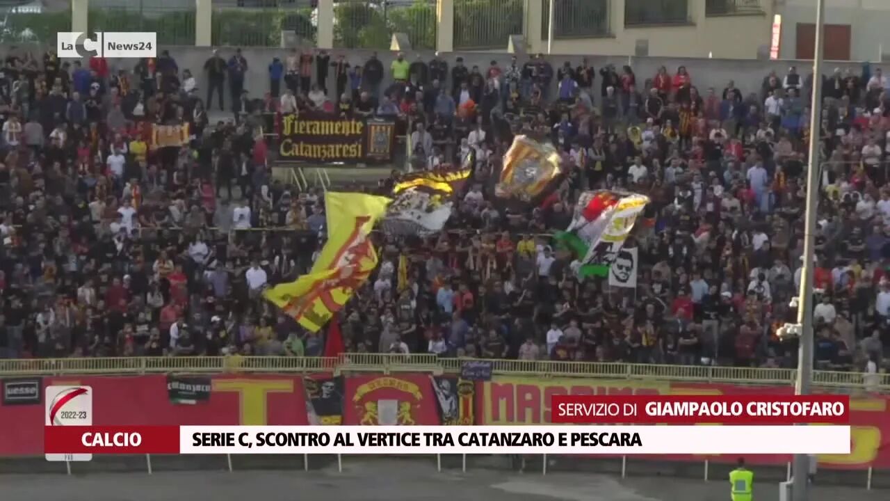 Serie C, scontro al vertice tra Catanzaro e Pescara