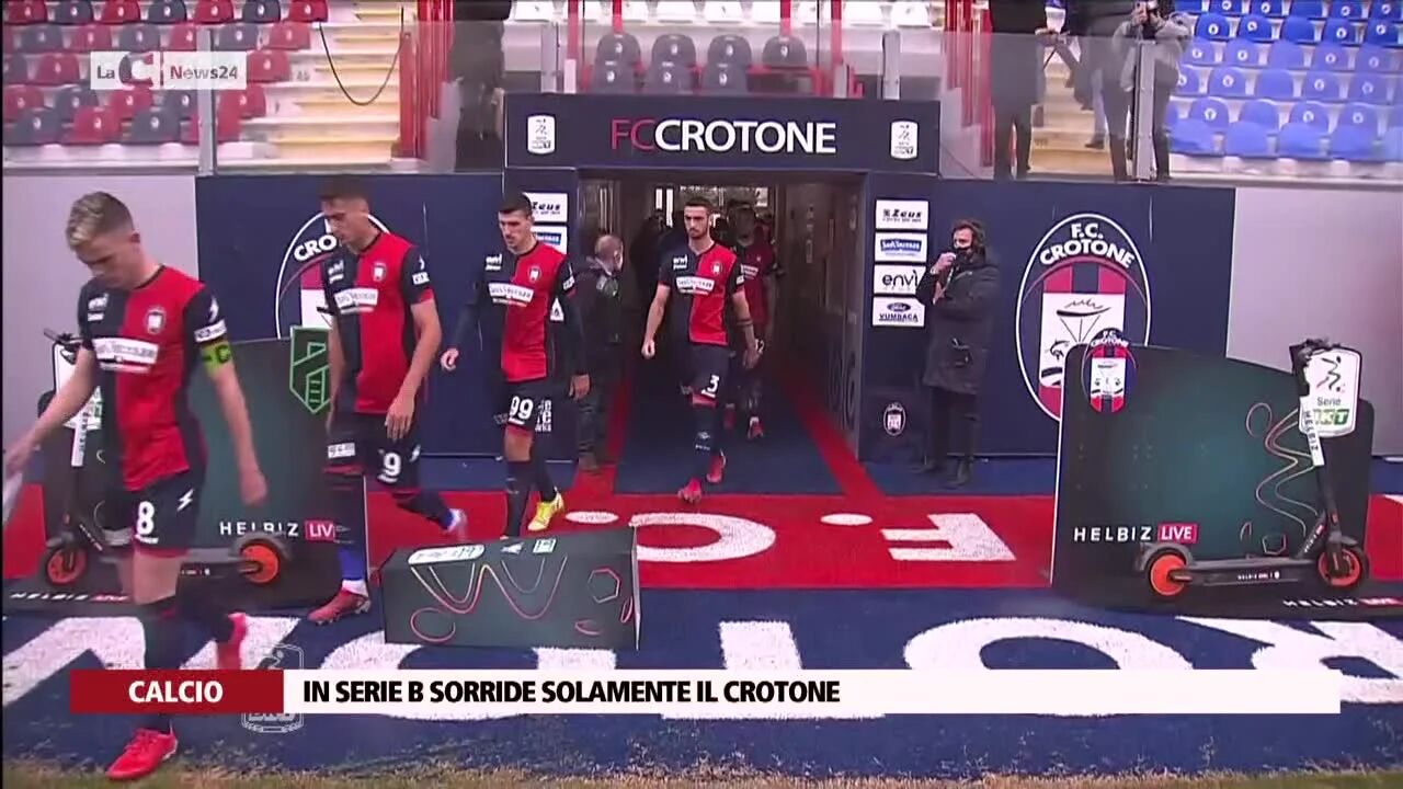 In Serie B sorride solamente il Crotone