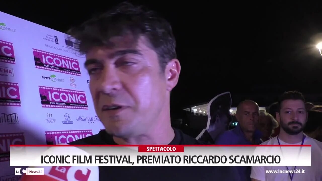 Iconic Film Festival, premiato Riccardo Scamarcio