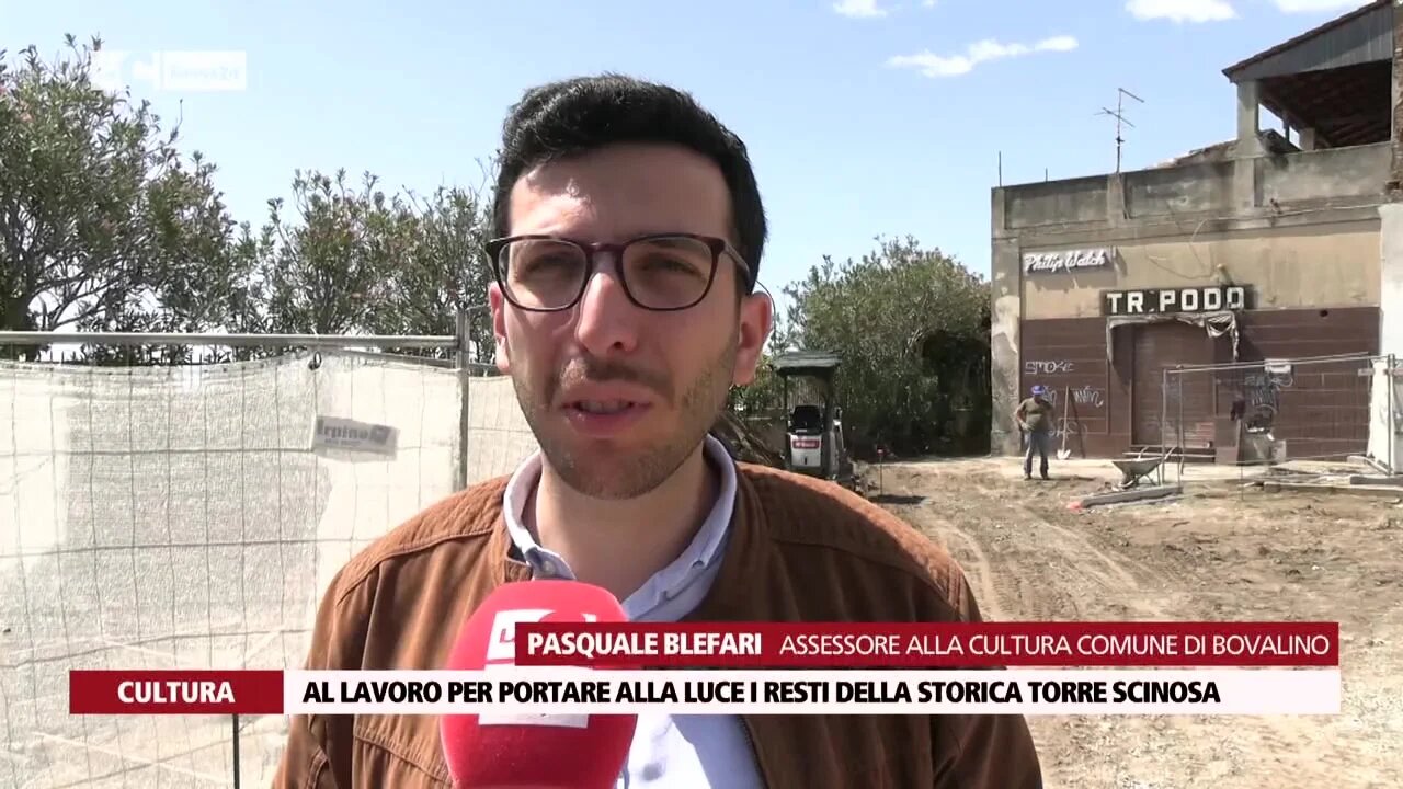 Al lavoro per portare alla luce i resti della storica torre Scinosa