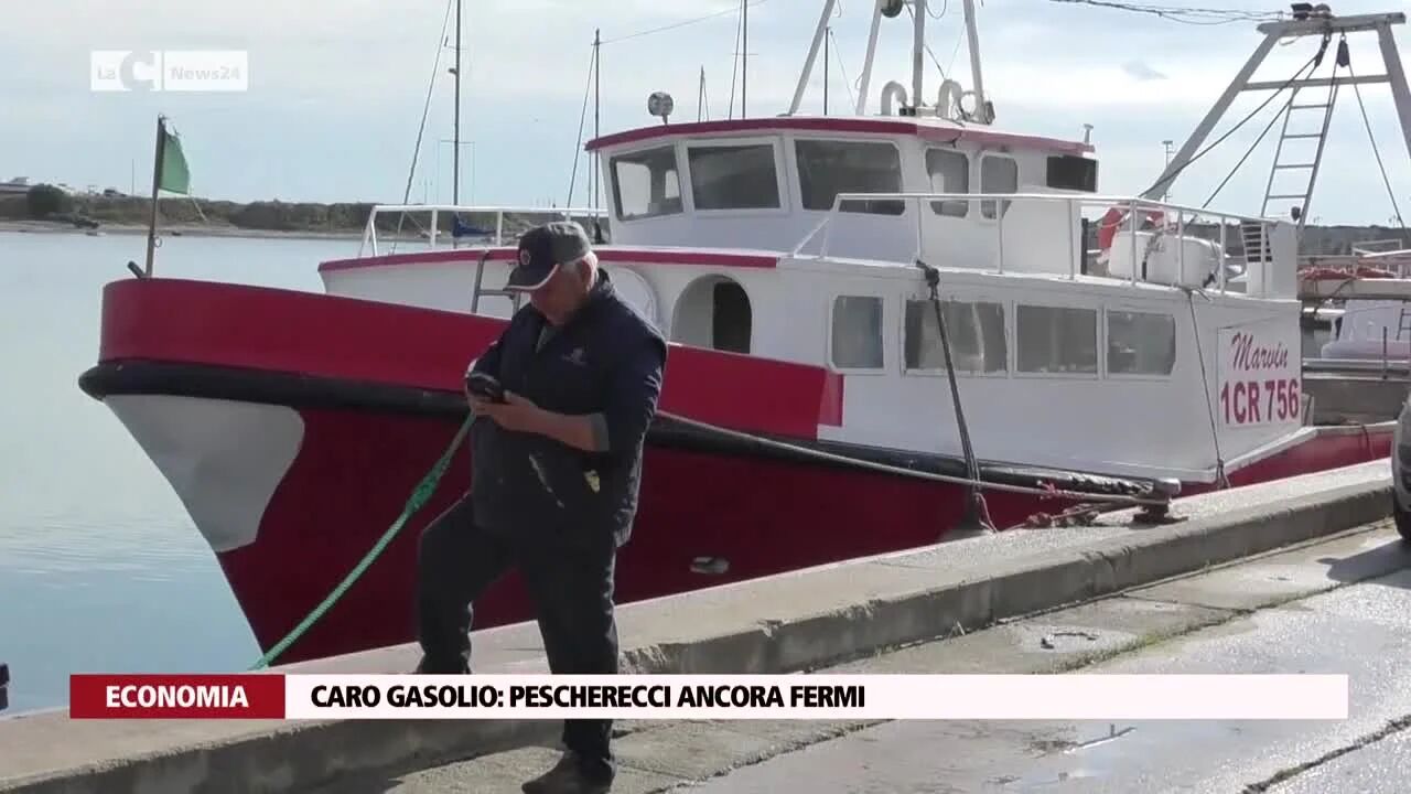 Caro gasolio: pescherecci ancora fermi