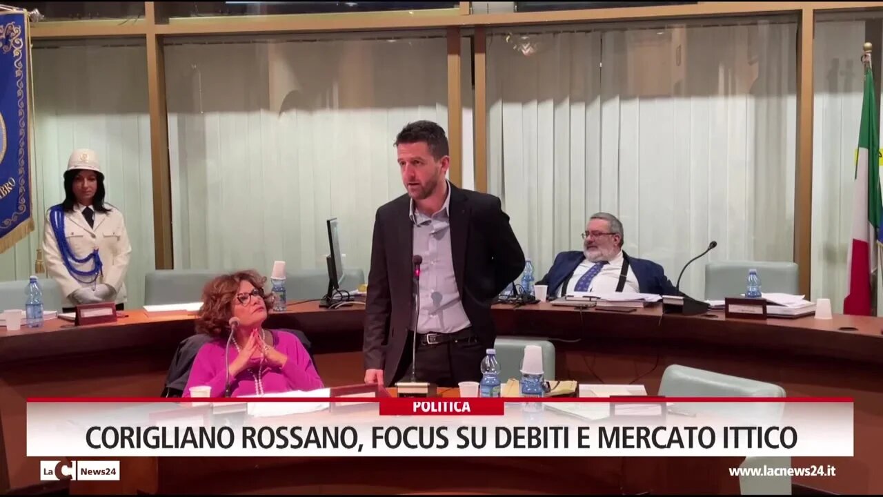 Corigliano Rossano, focus su debiti e mercato ittico