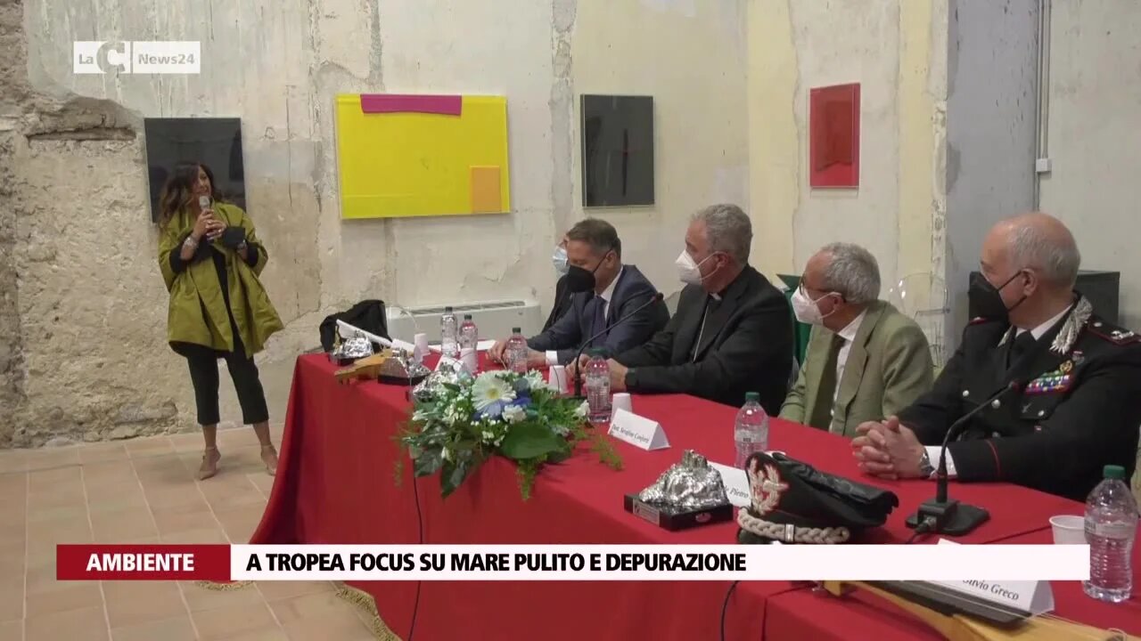 A Tropea focus su mare pulito e depurazione: «In Calabria le cose stanno cambiando»