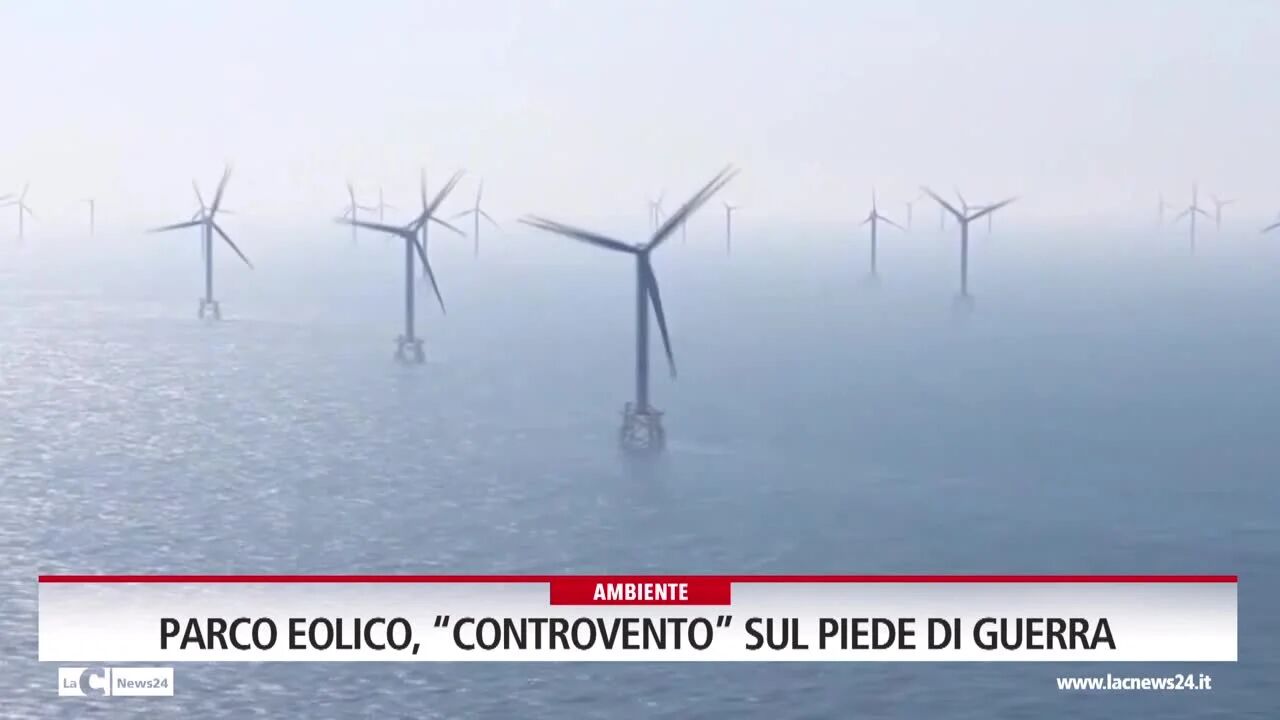 Parco eolico, "Controvento" sul piede di guerra