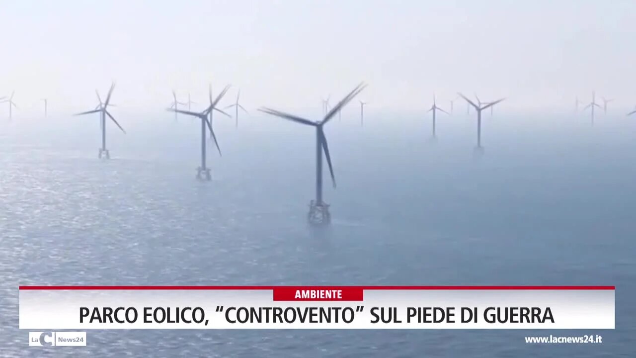 No al Parco eolico a Squillace, Controvento: «Altri cinque progetti presentati, per la Calabria rischi enormi»