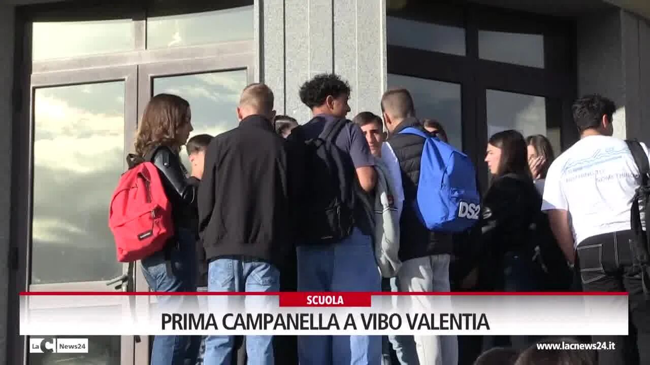 Prima campanella a Vibo Valentia