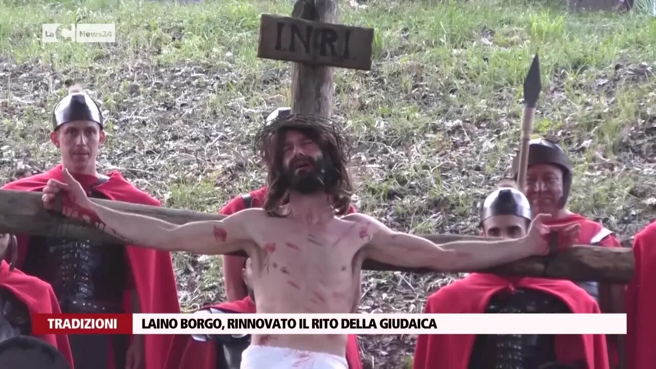 Laino Borgo, rinnovato il rito della Giudaica