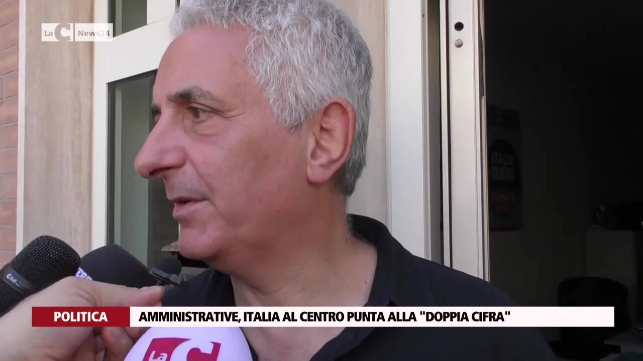 Amministrative, Italia al Centro punta alla "doppia cifra"