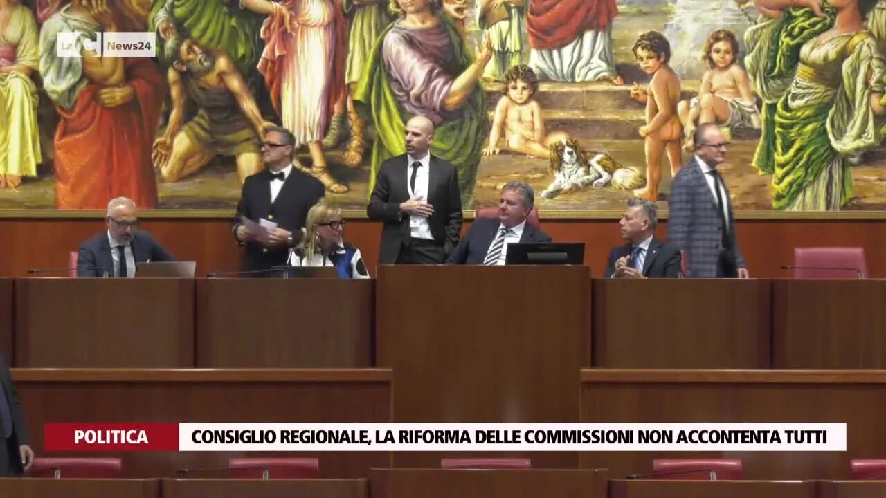 Consiglio Regionale, la riforma delle Commissioni non accontenta tutti