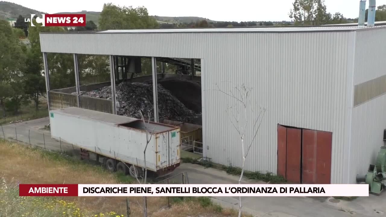 Discariche piene, Santelli blocca l’ordinanza di Pallaria