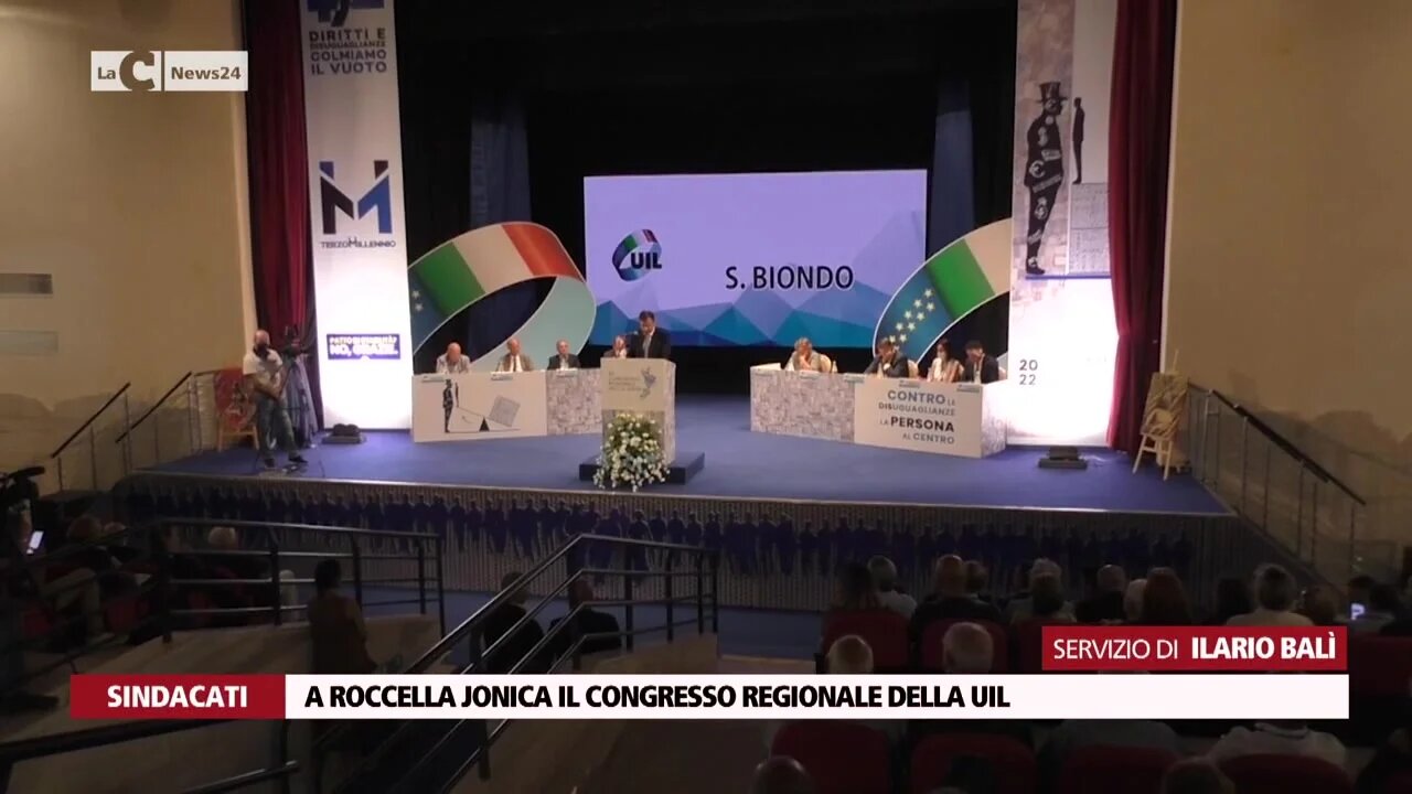 A Roccella Jonica il congresso regionale della Uil