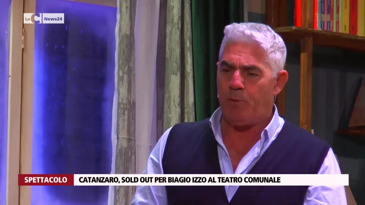 Catanzaro, sold out per Biagio Izzo al teatro Comunale
