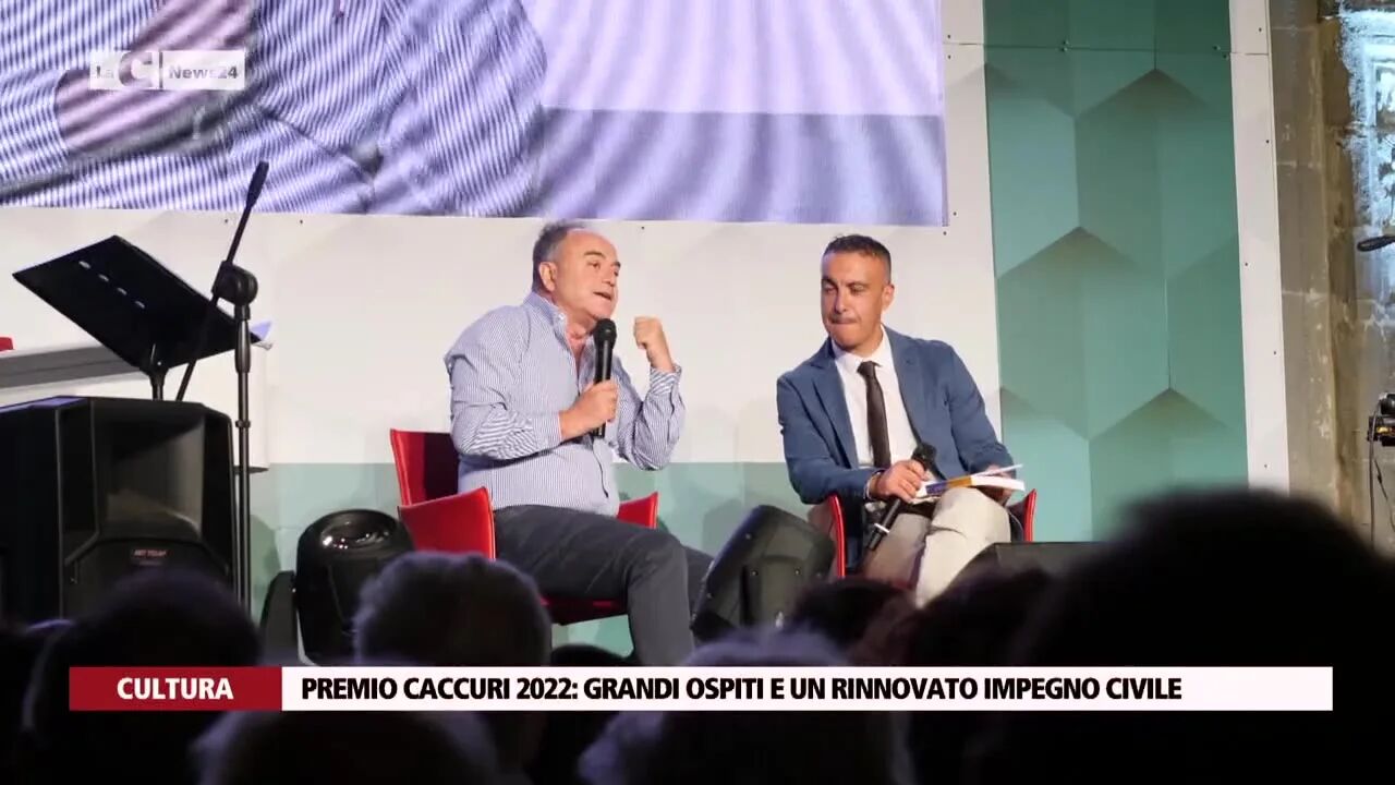 Premio Caccuri 2022, grandi ospiti e un rinnovato impegno civile