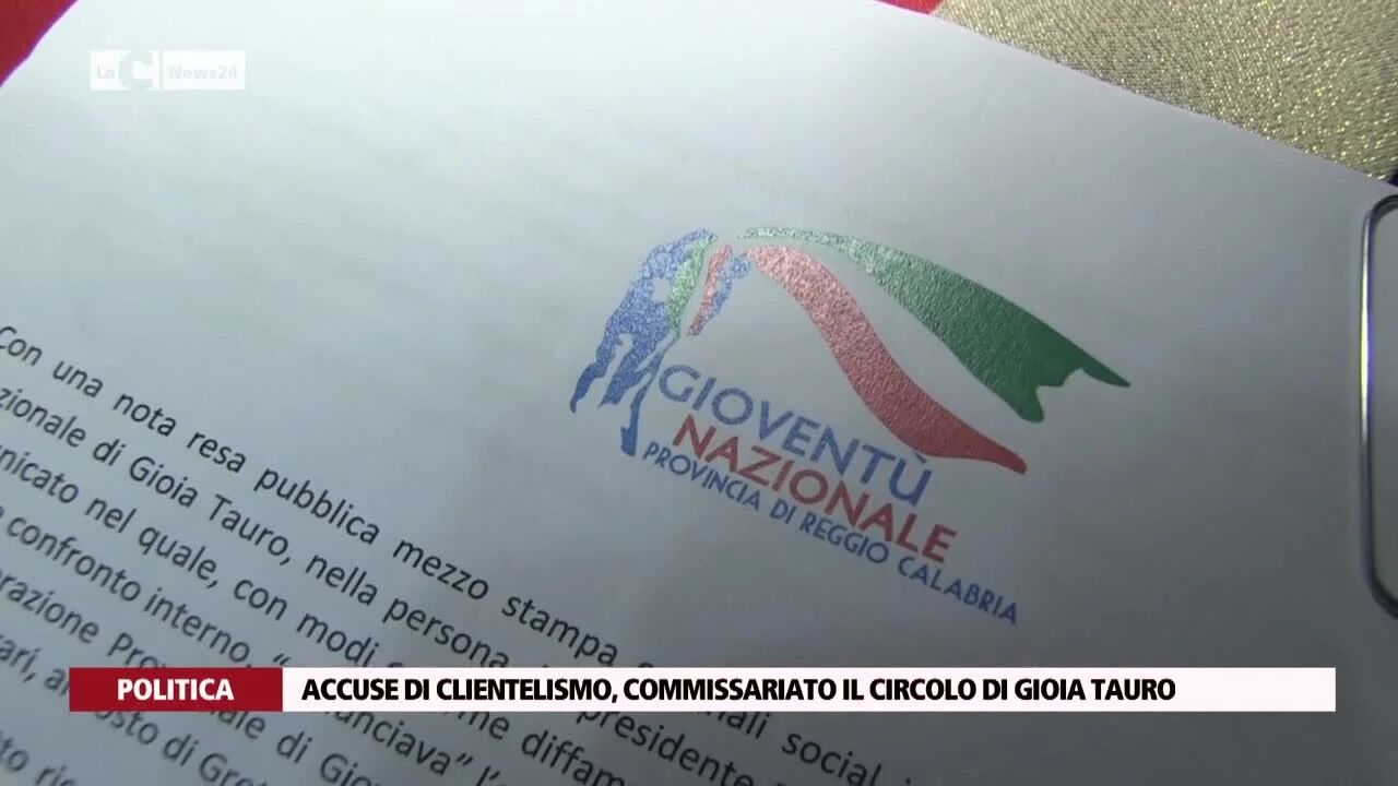 Accuse di clientelismo, commissariato il circolo di Gioia Tauro