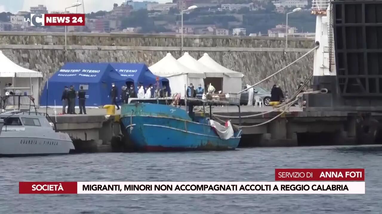 Migranti, minori non accompagnati accolti a Reggio Calabria