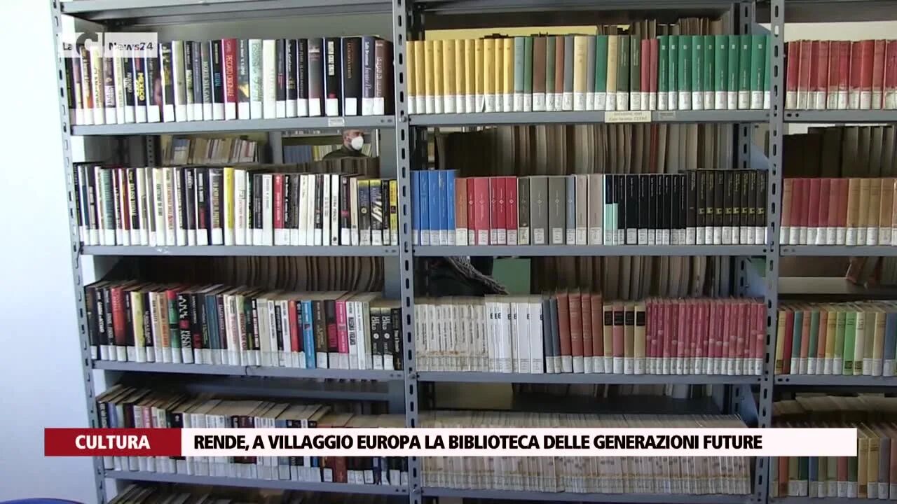 Rende, a Villaggio Europa la biblioteca delle generazioni future