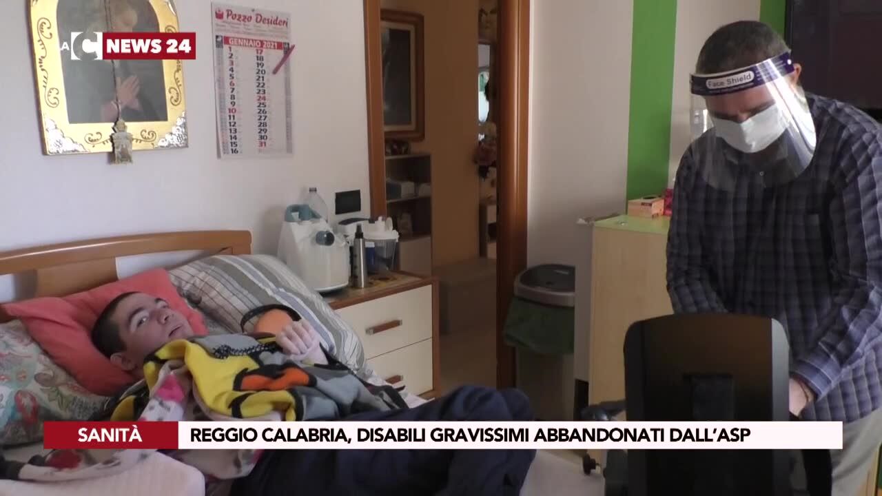Reggio Calabria, disabili gravissimi abbandonati dall’Asp