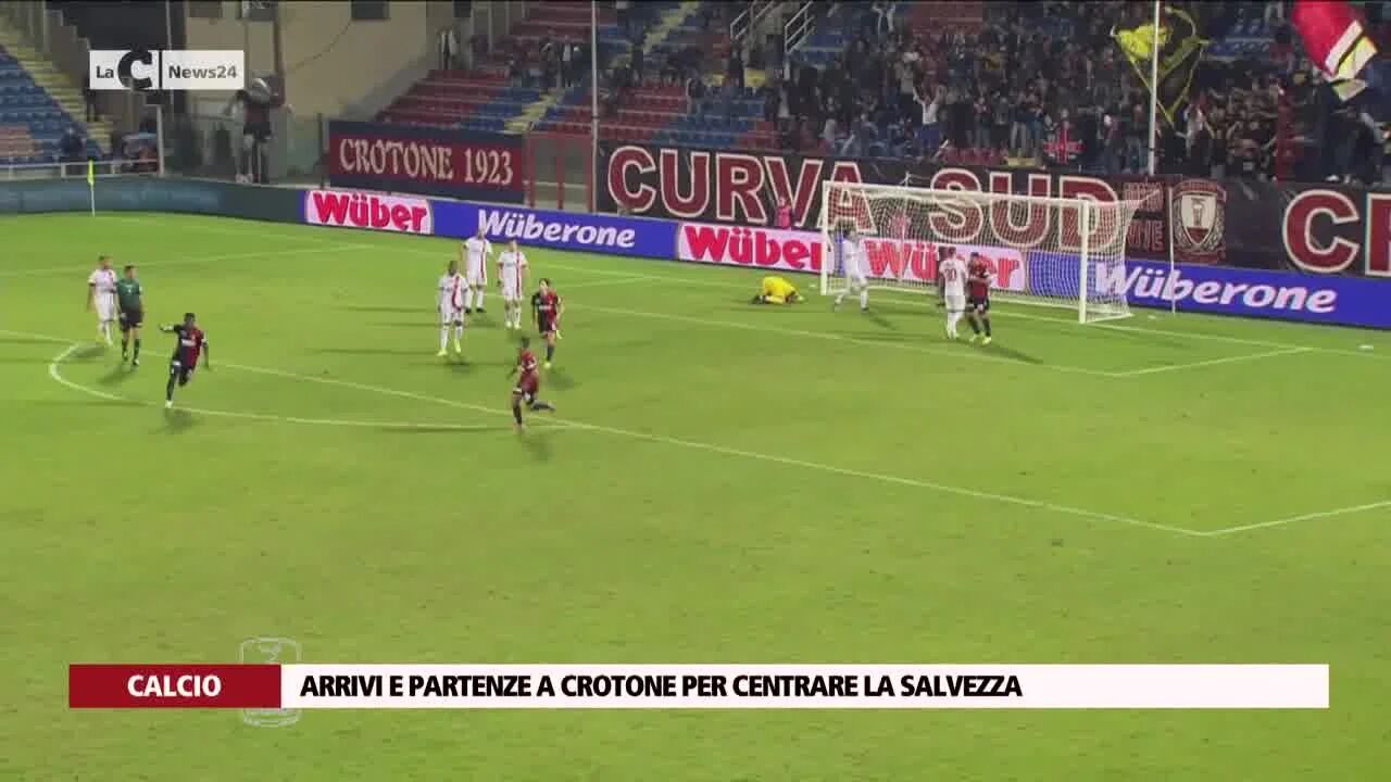Arrivi e partenze a Crotone per centrare la salvezza