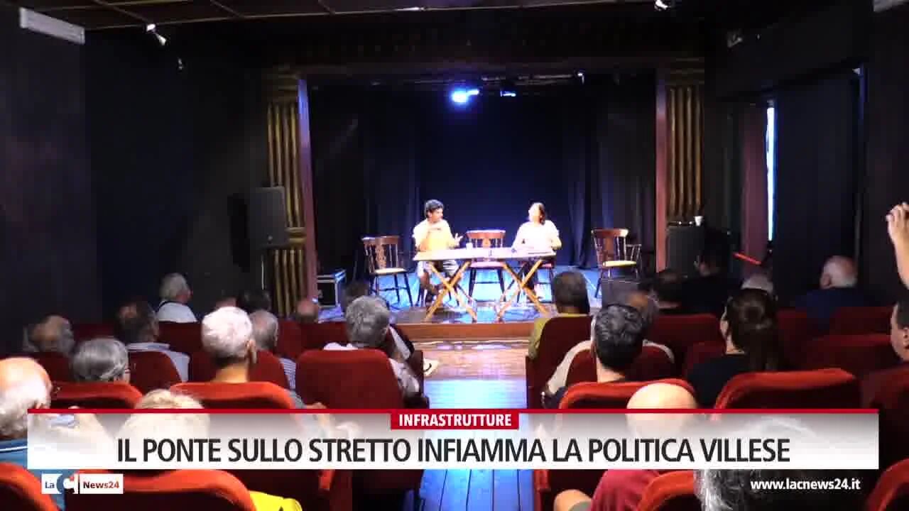 Il Ponte sullo Stretto infiamma la politica villese