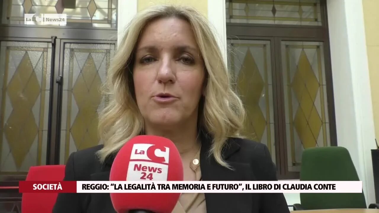 Reggio “La legalità tra memoria e futuro”, il libro di Claudia Conte