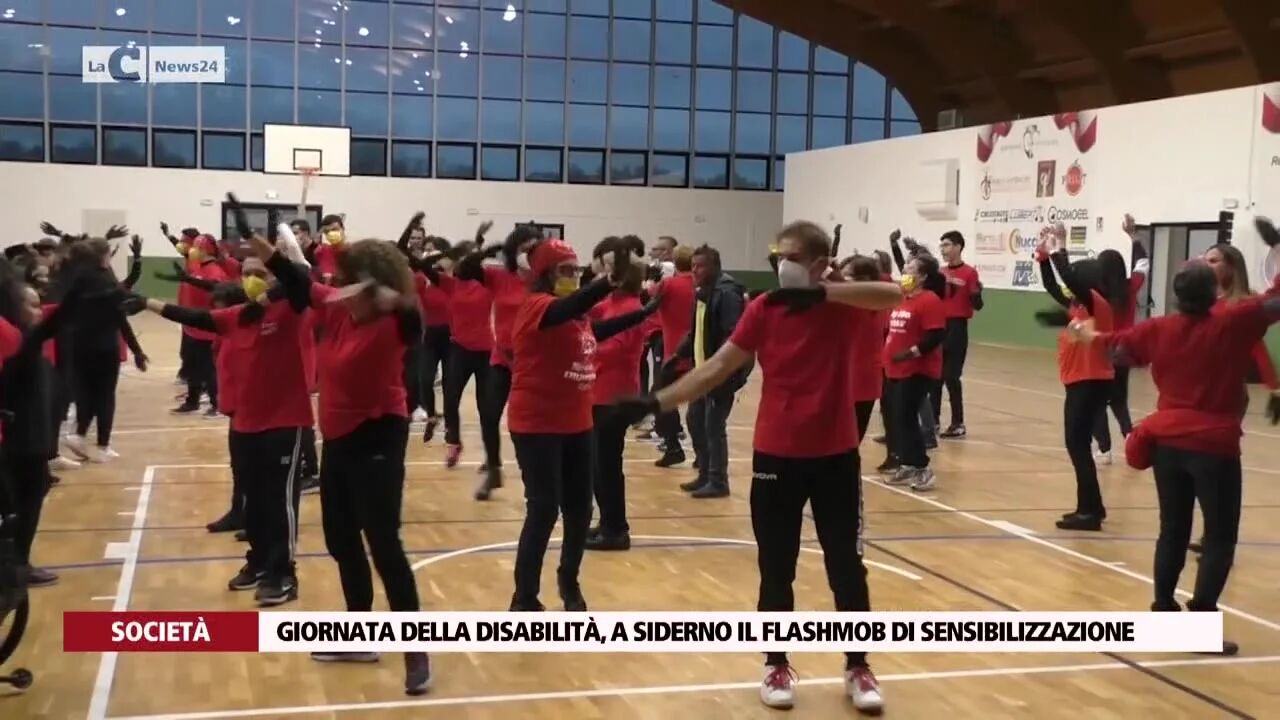Giornata della disabilità, a Siderno il flashmob di sensibilizzazione