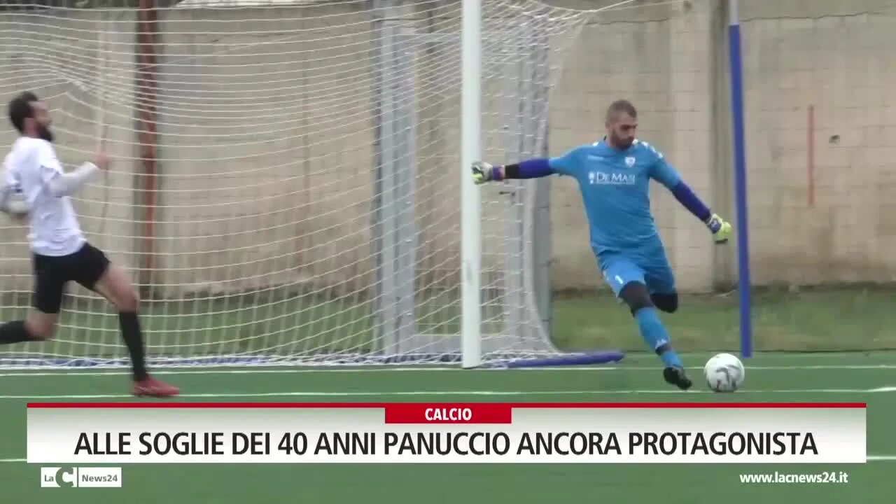 Alle soglie dei 40 anni Panuccio ancora protagonista