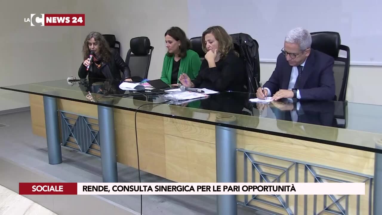 Rende, consulta sinergica per le pari opportunità