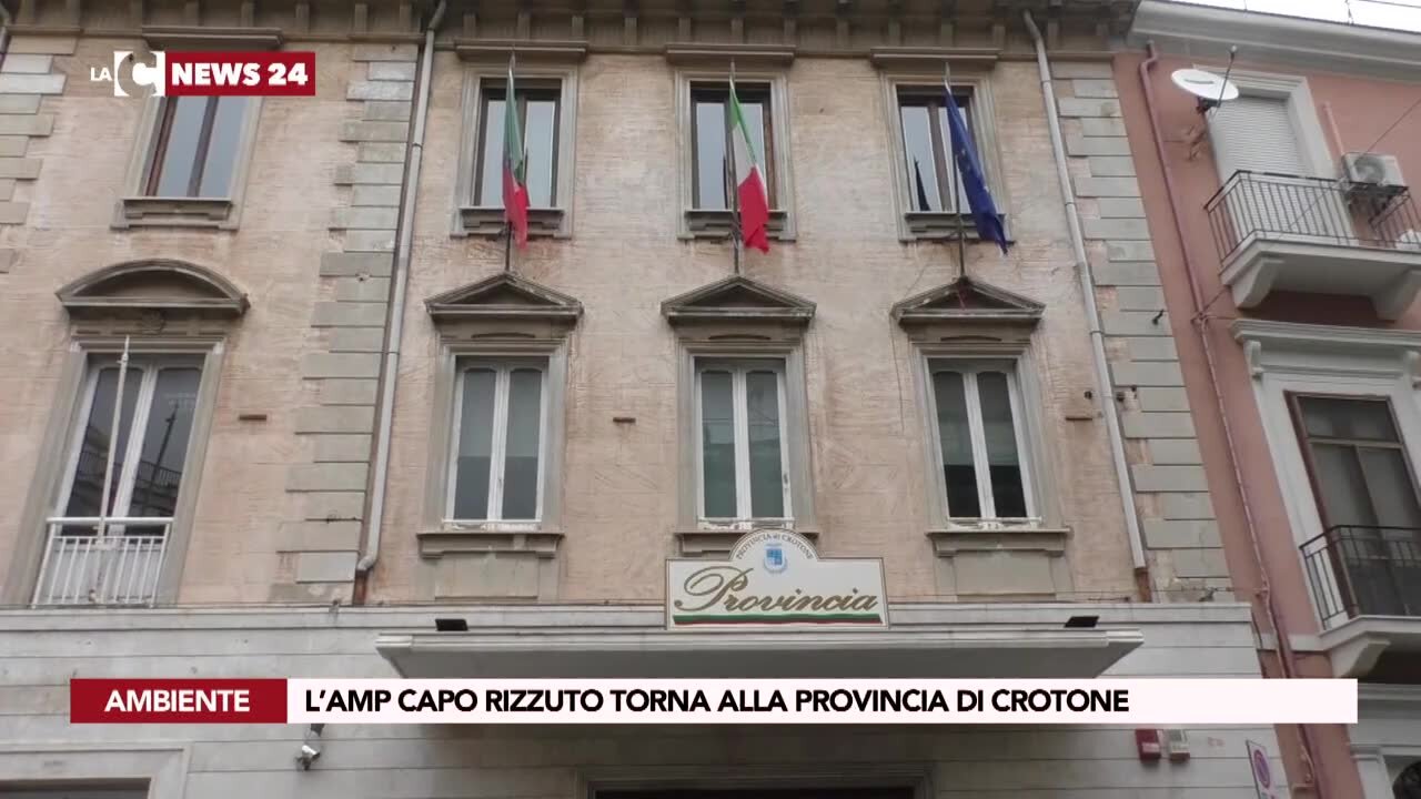 L’Amp Capo Rizzuto torna alla provincia di Crotone