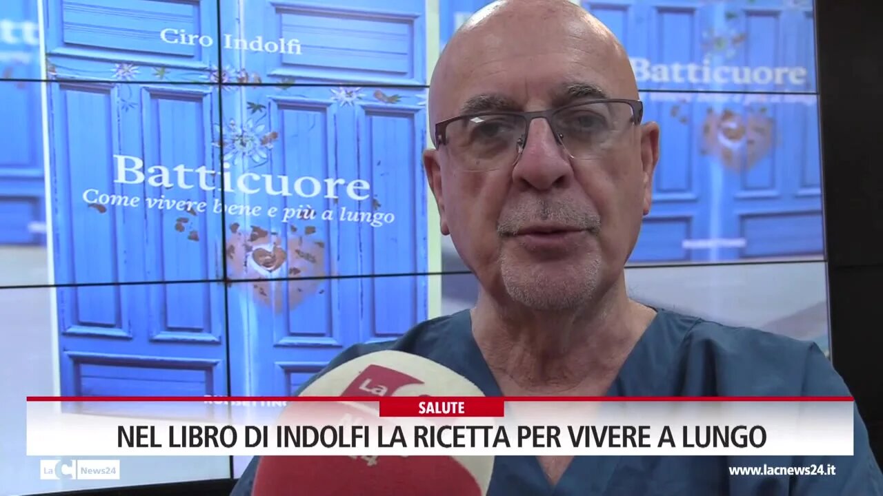 Nel libro di Indolfi la ricetta per vivere a lungo