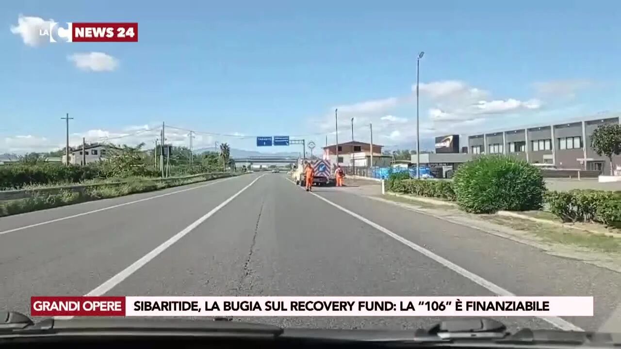 Sibaritide, la bugia sul Recovery Fund: la “106” è finanziabile