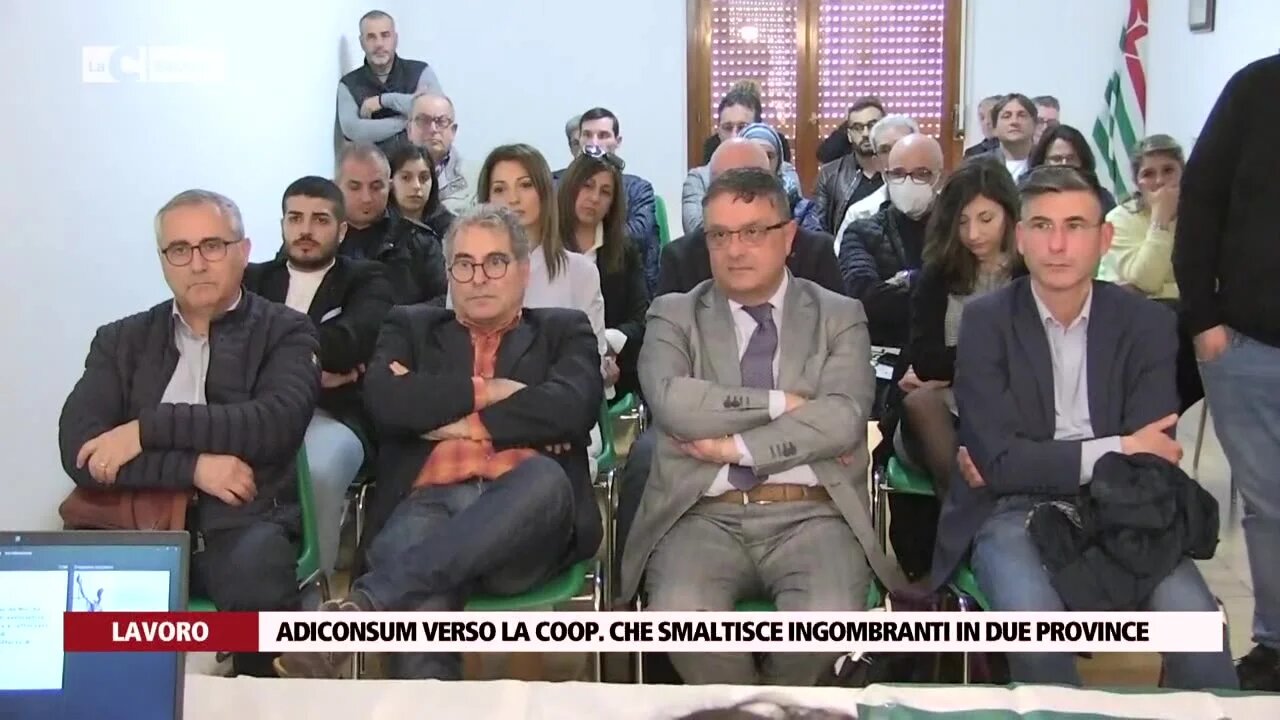 Adiconsum verso la coop. che smaltisce ingombranti in due province