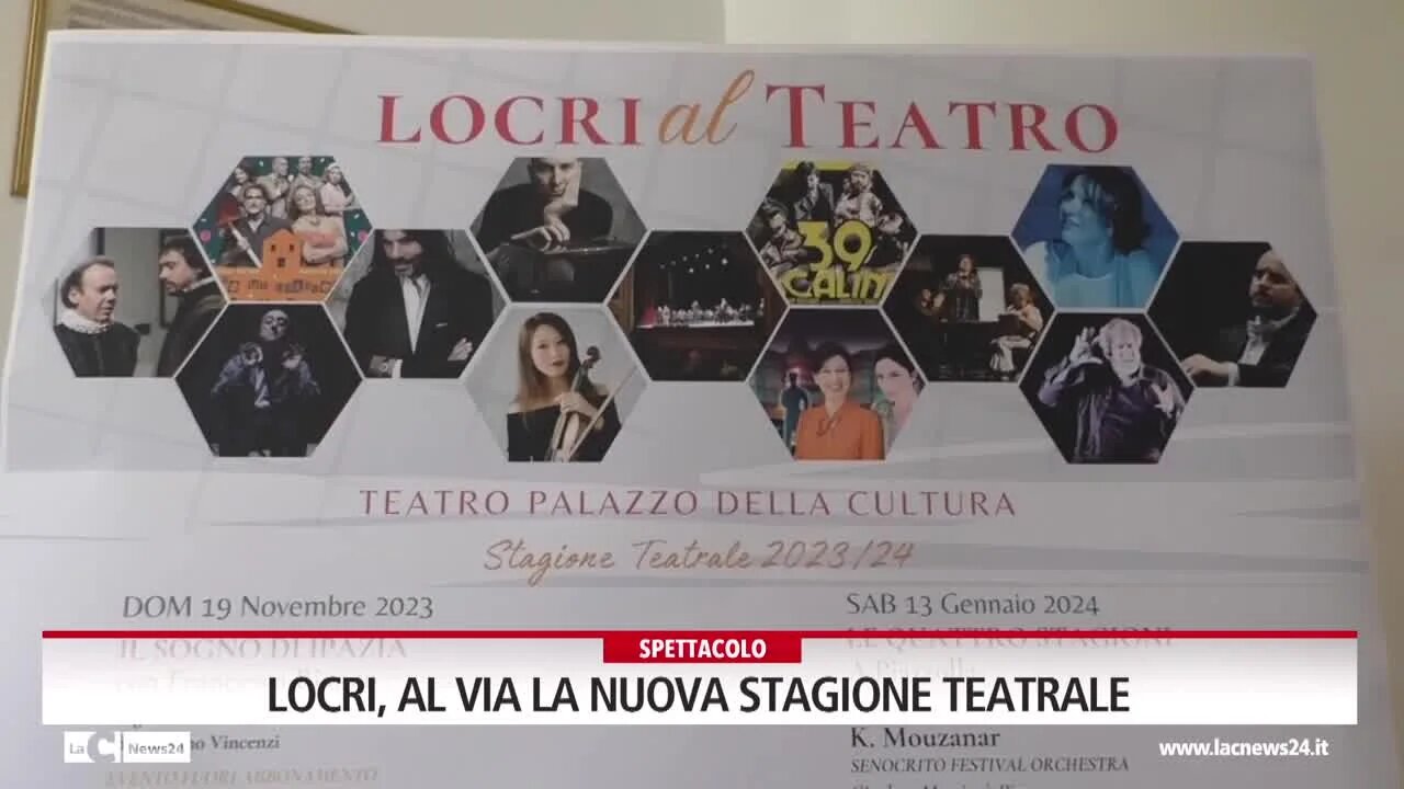 Locri, al via la nuova stagione teatrale