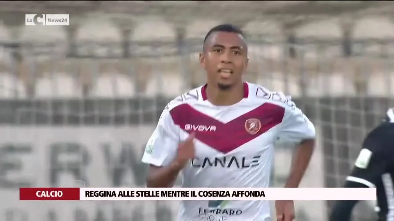 Reggina alle stelle mentre il Cosenza affonda