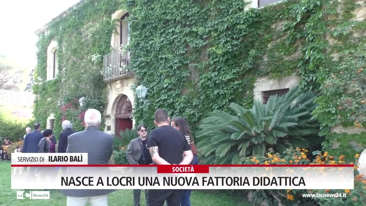 Nasce a Locri una nuova fattoria didattica