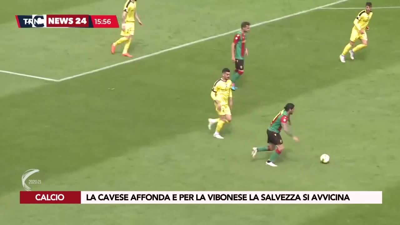 La Cavese affonda e per la Vibonese la salvezza si avvicina