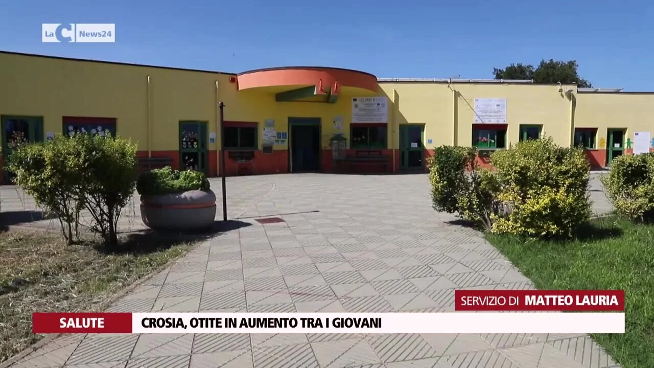 Crosia, otite in aumento tra i giovani