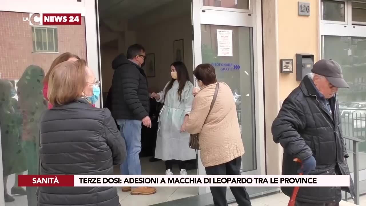 Terze dosi adesioni a macchia di leopardo tra le province