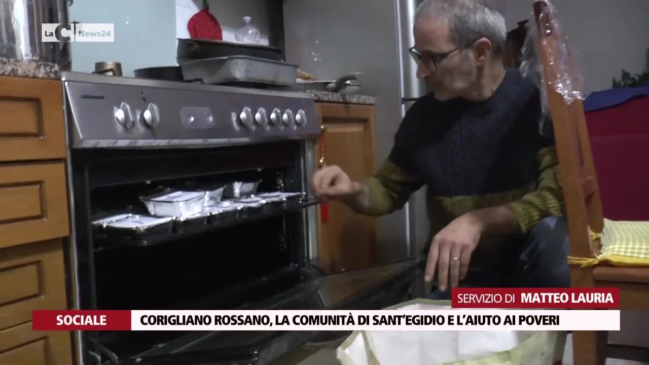 Corigliano Rossano, la comunità di Sant’Egidio e l’aiuto ai poveri