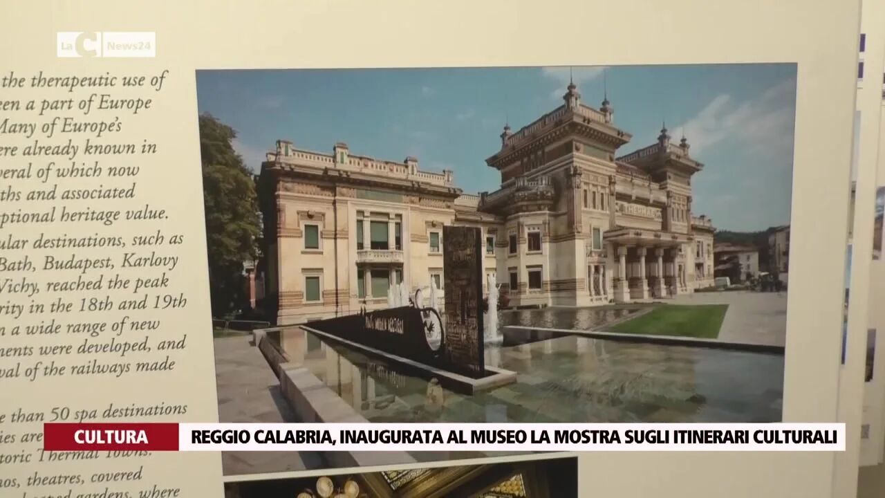 Reggio Calabria, inaugurata al museo la mostra sugli itinerari culturali