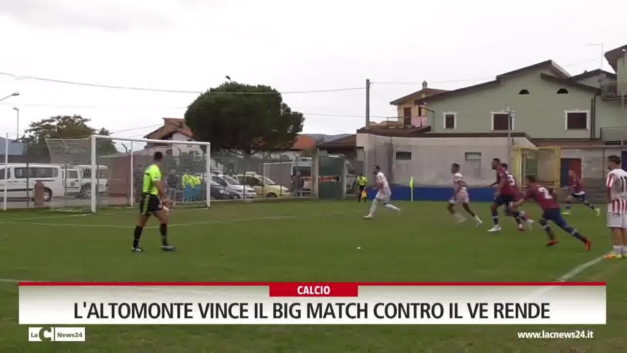 L'Altomonte vince il big match contro il Ve Rende