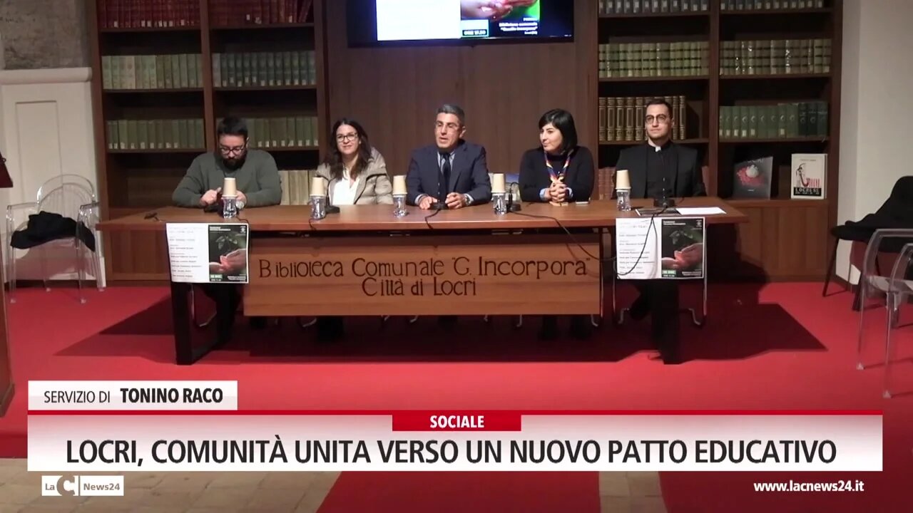 Locri, comunità unita verso un nuovo patto educativo