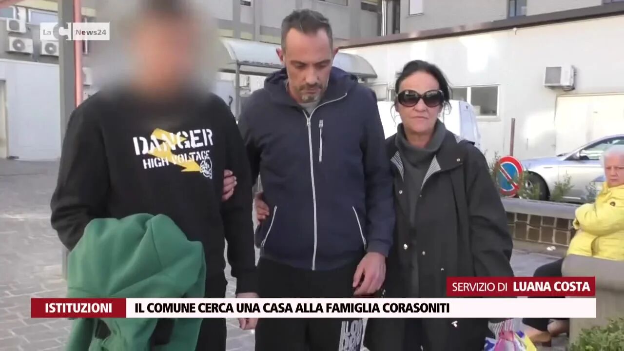 Il comune cerca una casa alla famiglia Corasoniti