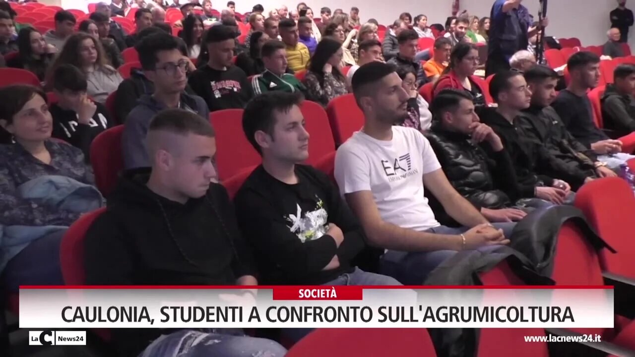 Caulonia, studenti a confronto sull'agrumicoltura