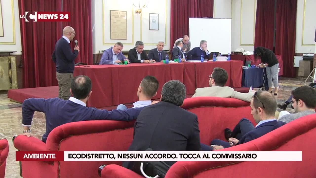 Ecodistretto, nessun accordo. Tocca al commissario