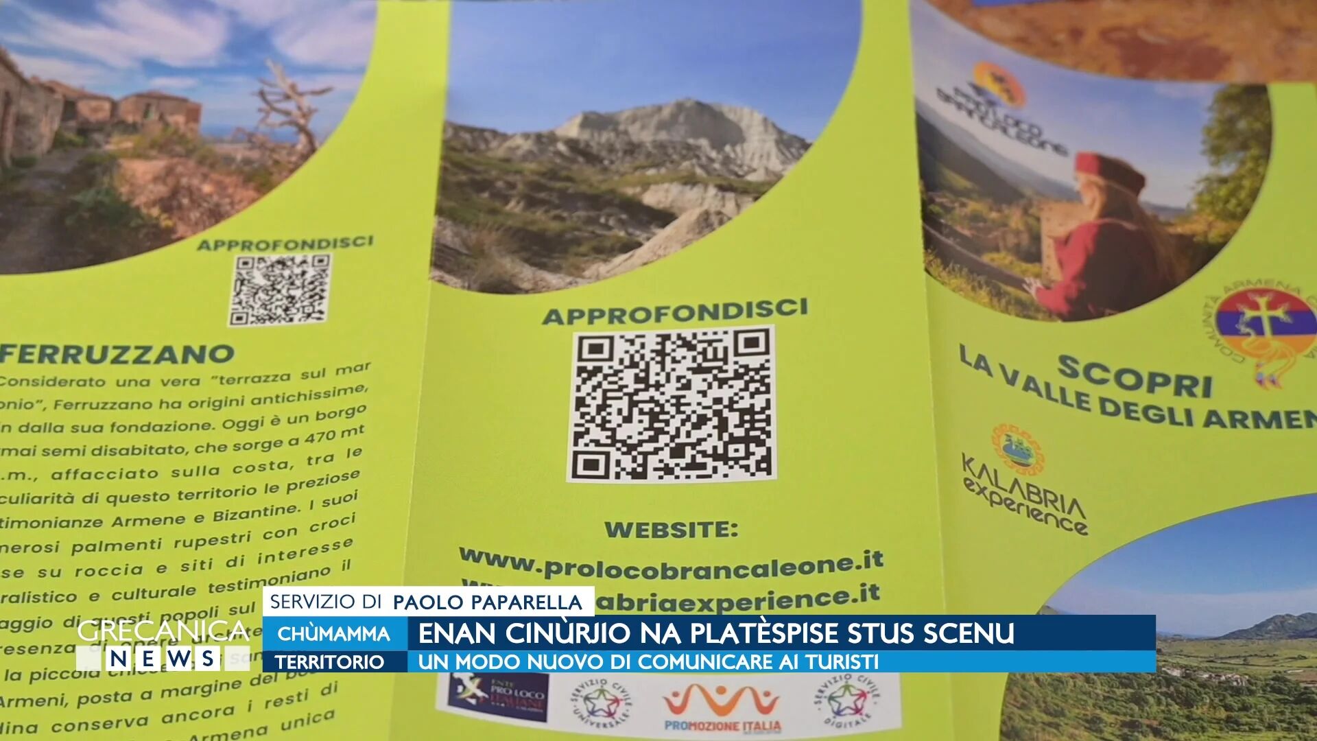 Grecanica News - A Brancaleone un nuovo modo di comunicare ai turisti