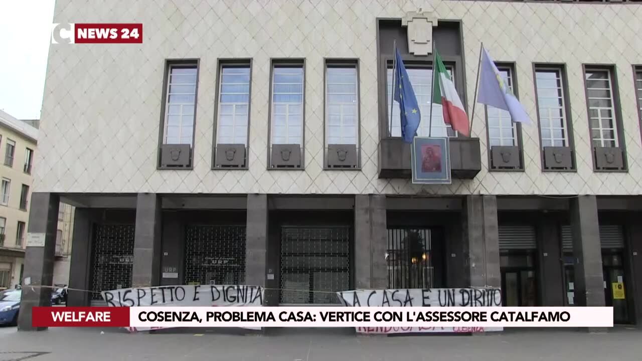Cosenza, emergenza casa: vertice con l'assessore Catalfamo